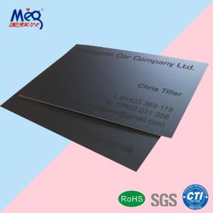 China UV Silkscreen Soft Touch Varnish For High - End Packaging , Name Card on sale