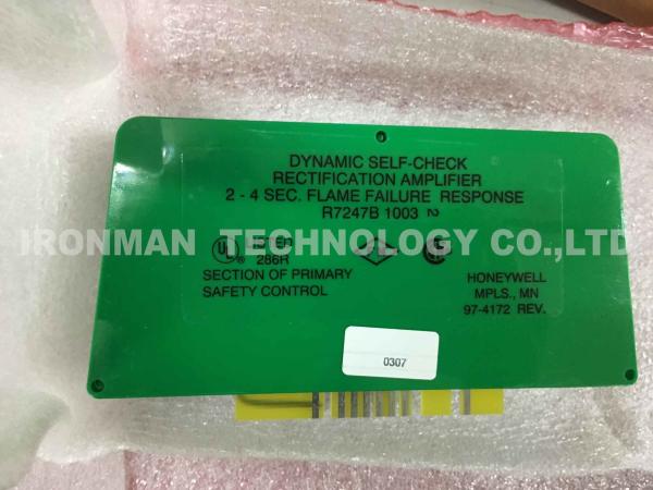 R7247B1003 Ampli Check Flame Amplifier Honeywell PLC Module Dynamic Self Check