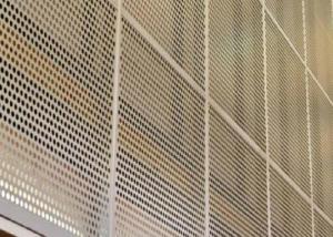 China 0.6mm Thickness Round Hole Stainless Steel Perforated Sheet 0.8m Width on sale
