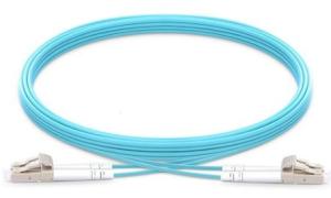 Duplex Om3 Fiber Optic Patch Cord , LC - LC Mode Conditioning Patch Cord