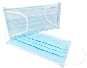 China Disposable Adult Face Mask Earloop 3 Ply breathable Non Irritating Dustproof on sale