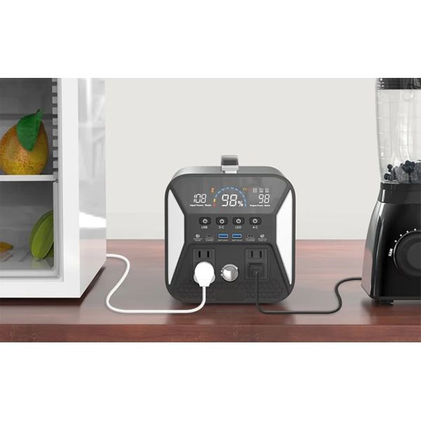 Solar Power Charging Emergency Power Supply 1000W 500w Outdoor