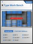 AA4C Tools Cabinet Worktable Work Bench workstation Trolley Vehicle Tools
