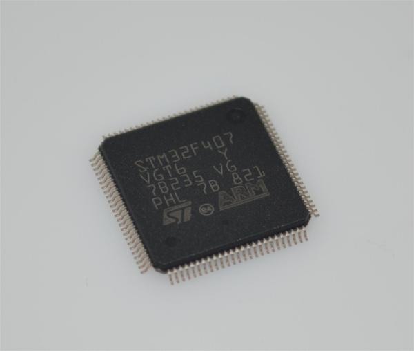 STM32F407VGT6 168MHz Cortex-M4 MCU 1MB Flash 192KB RAM 17 Timers LQFP-100 -40°C