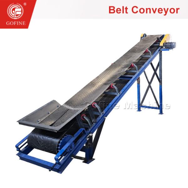 Quality Rubber Belt Conveyor For Loading And Unloading Bulk Granular Materials for sale