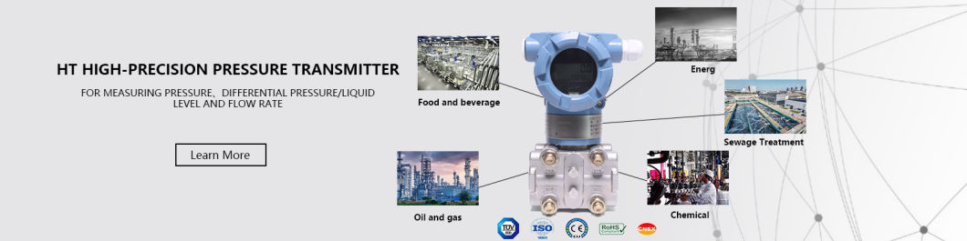 40MPa Static Pressure LED Digital Pressure Transmitter Differential Pressure Sensor