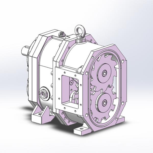 Quality Anti Aging Twin Shaft Shredder Stainless Steel With Double Mechanical Seal for sale