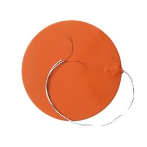 12 Volt Round Silicone Heater 30deg 80x100mm 25 Watt Flexible