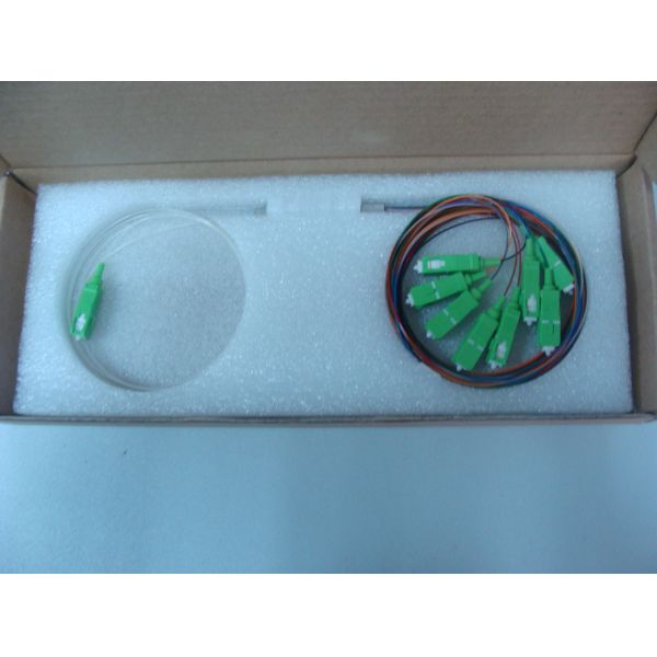 Return Loss>45dB 1310 / 1550nm 1×2 Various coupling splitting ratios Fiber Optic Splitter
