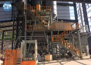 Full Automatic Dry Mortar Production Line With Robot / Palletizing System