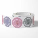 Self Adhesive Label Sticker Paper A4 Template A3 Paper Kraft Glossy Round Roll