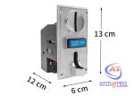 18mm Coin Operated Turnstile CPU Programmable Multi Coin Selector Collection