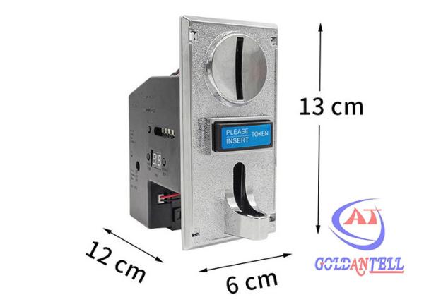Quality 18mm Coin Operated Turnstile CPU Programmable Multi Coin Selector Collection System for sale