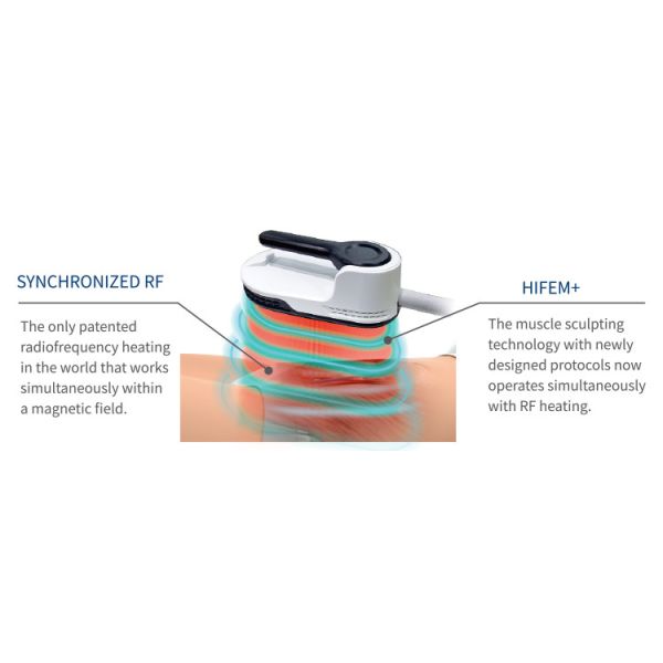 4 Handles Muscle Non-invasive Ems Muscle Stimulator Fat Builds Slimming Rf Body Sculpt Emslim Cellulite Reduction Machine