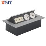 modern style for office desk table pop up power media socket