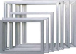 China Customized Screen Printing Consumables Aluminium Screen Printing Frames on sale