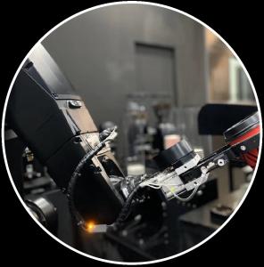 Automatically Italian Automatic Coffee Machine robot workstation with lattego