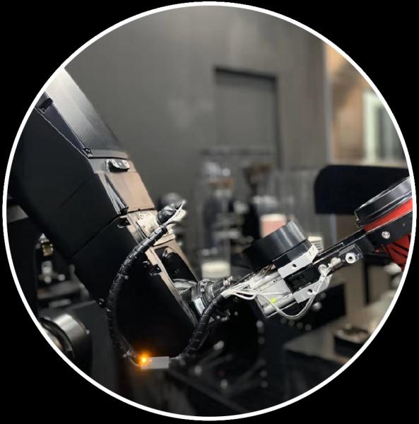 Quality Automatically Italian Automatic Coffee Machine robot workstation with lattego for sale