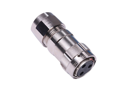 Quick Lock 5A Electrical Cable Male Female Socket Plug Touchproof Circular Shape