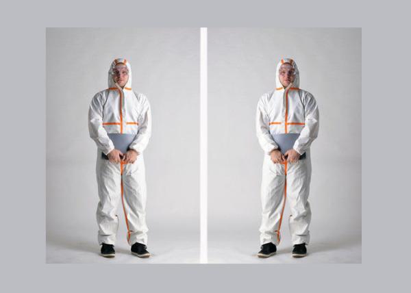 Quality Practical Disposable Overalls Abrasion Resistant PP / SMS / SF Material for sale
