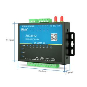 Circuit Integrated M2M Modbus Industrial 4G RTU Controller With LTE Antenna