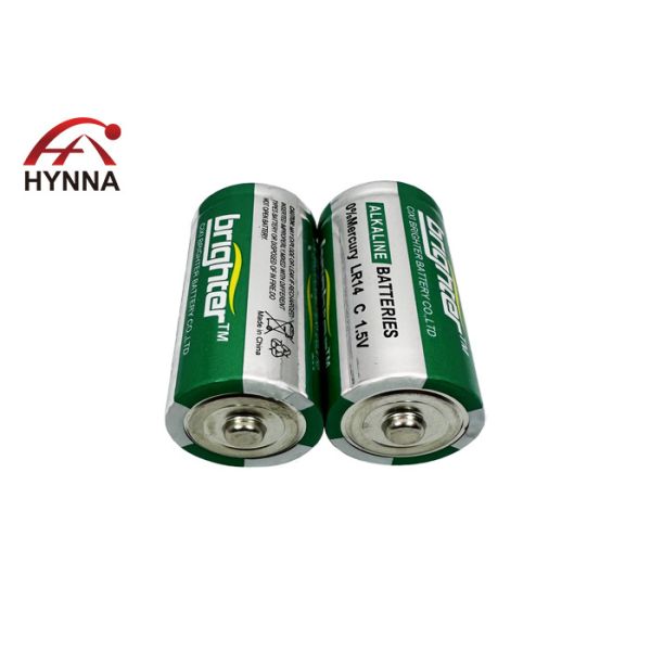 Cylindrical Alkaline C Battery LR14 AM2 1.5V Alkaline Size C Battery