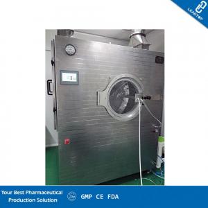 Food Grade Film Coating Machine , Tablet Coating Equipment With Programmable PLC