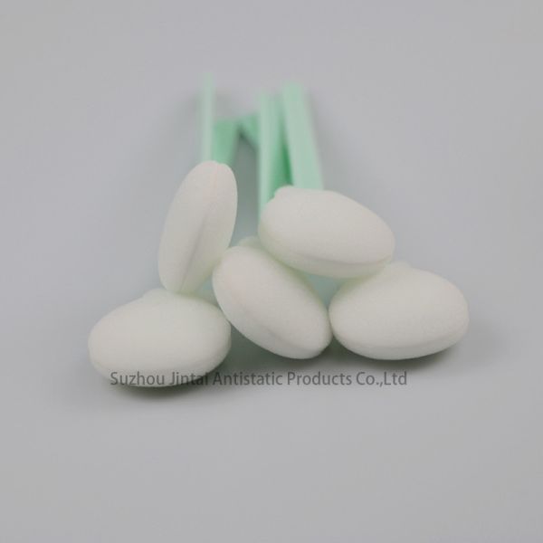 Disposable Lint Free Big Round Head Foam Swab Sponge for Cleaning