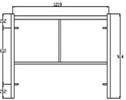 Universal Frame Scaffolding Systemy Q235 Steel H Frame Cross Brace OEM Available