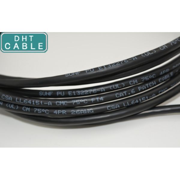 Insulated Type Gigabit Ethernet Cable Assemblies With Good Signal Transmission Performance