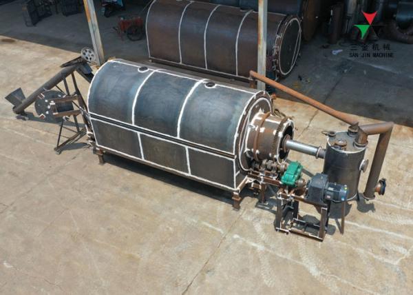 Quality Palm Kernel Shell 15kw Continuous Carbonization Furnace for sale