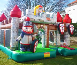 Buy cheap Custom Bounce House Combo Slide Inflatable Bouncer product