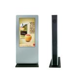 Sun Readable Floor Standing Lcd Advertising Display , Adjustable Lcd Ad Display