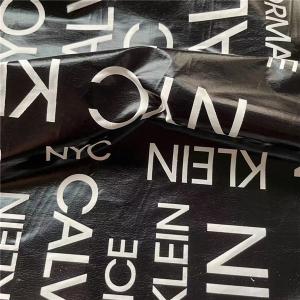 Black Waterproof Winter Jacket Fabric 80GSM 50D 50D 150CM 100% Polyester