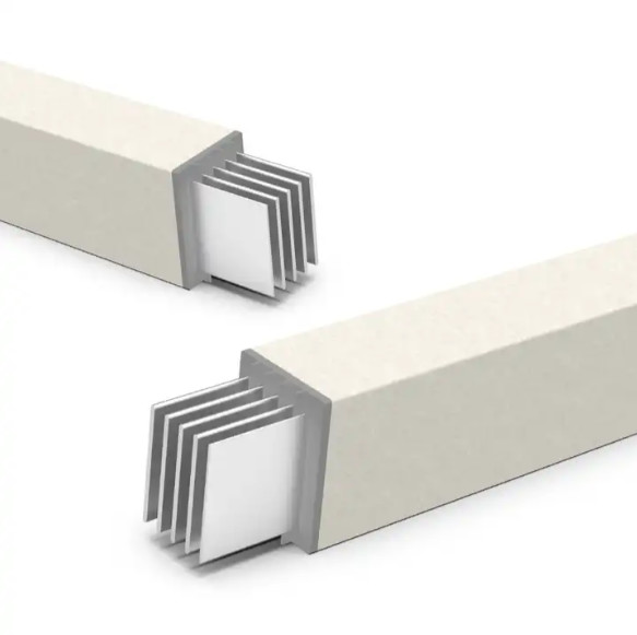 Indoor / Outdoor Cast Resin Bus Duct IP65 Class FV-0 Fire Resistance