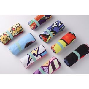 Buy cheap Easy To Carry Printed Polyester Beach Towel 200gsm Quick Dry product