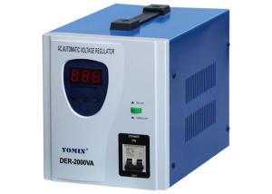 Buy cheap AC Single Phase Automatic Voltage Stabilizer , 2000VA Power Supply Servo Motor Stabilizer product