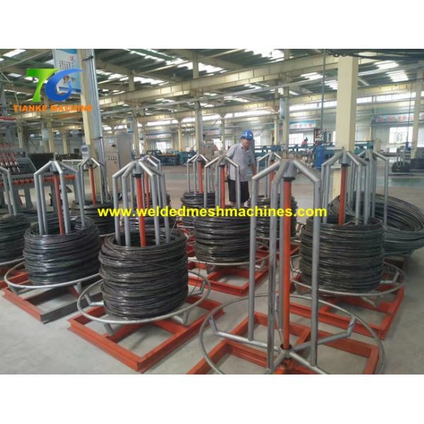 Concrete Ribbed Rebar Wire Mesh Fencing Machine 20 Pcs Electrodes