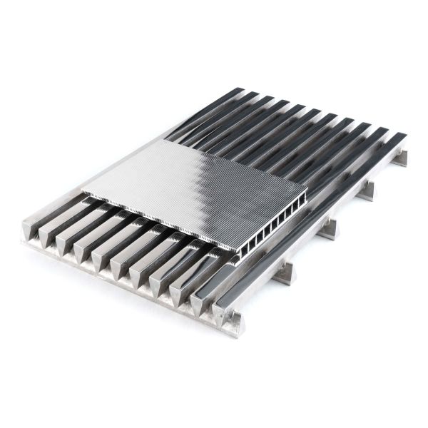 Stainless Steel Wedge Welded Filter Plate Wedge Wire Screen Support Grid Screen For Dewatering