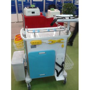 Plastic Medical Crash Cart
