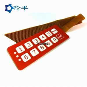 Buy cheap FPC Membrane Keypad Connector Flexible Circuit Pantone Keypad Dome Switch product