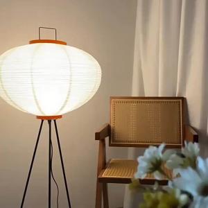 China LED Metal Art Deco Floor Lamp Modern Rice Paper Floor Lamps 120cm X 53cm on sale