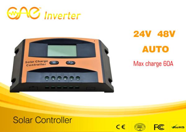 Quality China original design60A pwm charge controller,pwm solar charge controller  48v24v auto for sale