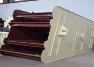 Buy cheap Three Layer Linear Vibrating Screen , High Frequency Vibrating Screen product