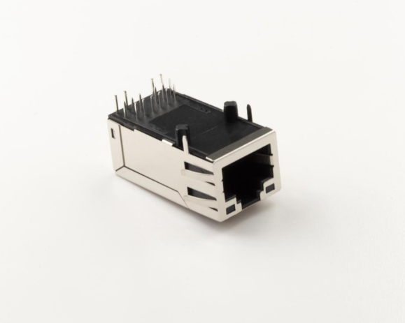 Shareway 10G Low Profile Single Integrated RJ45 Connector Designed For Industrial P/n JXT7-1123NL