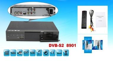 Quality DVB-S2 TV Receiver Fully DVB-S/DVB-S2/MPEG-2/MPEG-4/H.264 compliant for sale