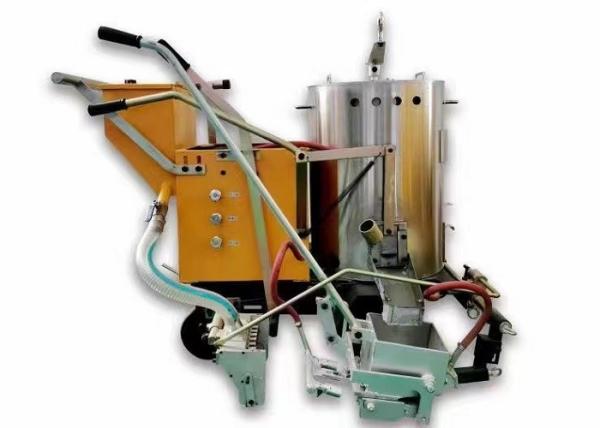 Quality Labor Push Thermoplastic Street Striping Equipment With Automatic Dispenser for sale