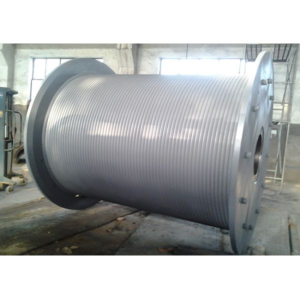 Oil Drilling Rig Wire Rope Winch Drum Constant Operating Torque Motor