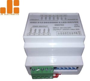 Buy cheap DIN Rail Version Rf Led Controller / Led Light Controller With ABS Material product