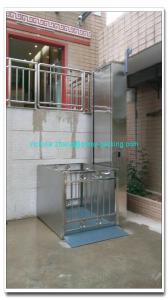 Buy cheap Disabled Wheelchair Lifts for Home/Hydraulic House Small Elevators for Sale product